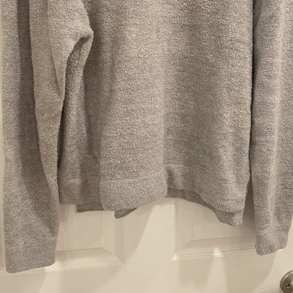 Knix Cozzzy Soft Crew Grey Sweater - Picture 5 of 13